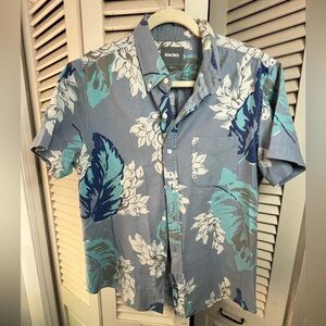 BONOBOS M Men’s Riviera Shirt Patterned M Shot Sleeve Button Down